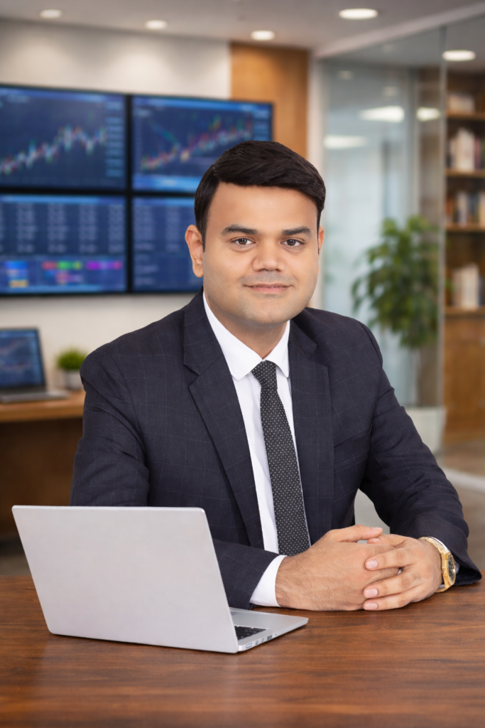 Professional portrait of Himanshu Sharma SEBI Registered Research Analyst